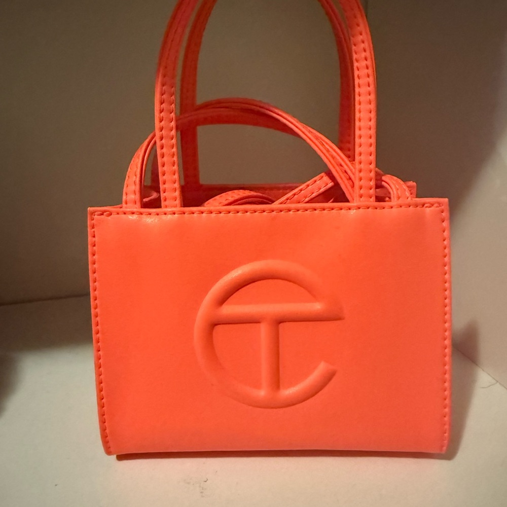 Telfar Bright Orange Mini Bag